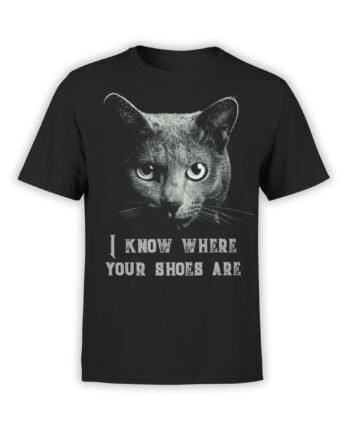 Cat Shirts "Threat from Cat".