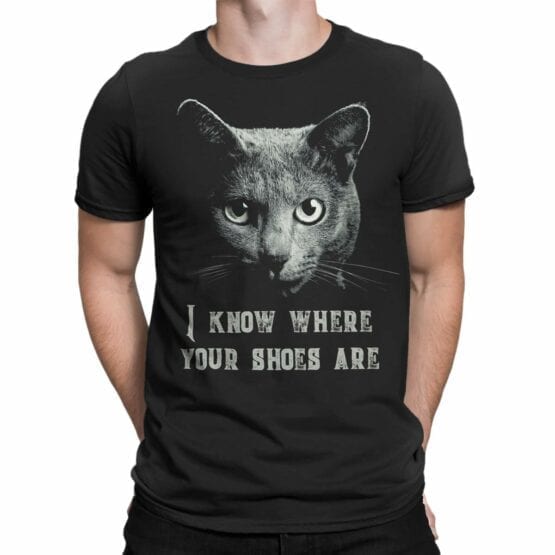 Cat Shirts "Threat from Cat".