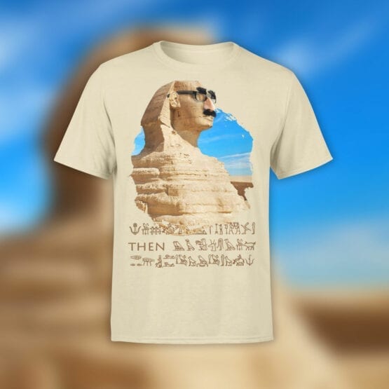 Funny T-Shirts "Sphinx". Cool T-Shirts