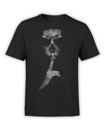 Horror T-Shirts "Be Silent".