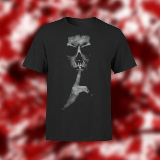 Horror T-Shirts "Be Silent".