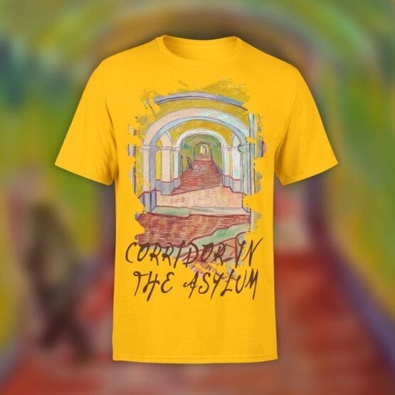 Van Gogh T-Shirt "Corridor In The Asylum". Shirts.