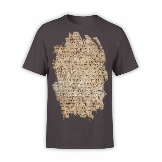 Archeology T-Shirts "Cuneiform". Mens Shirts.