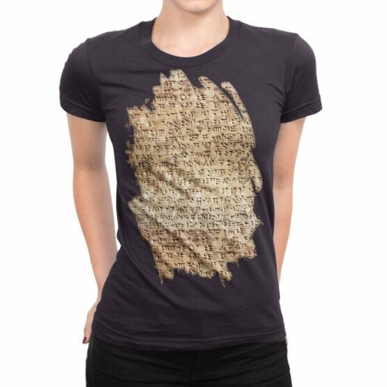 Archeology T-Shirts "Cuneiform". Womens Shirts.