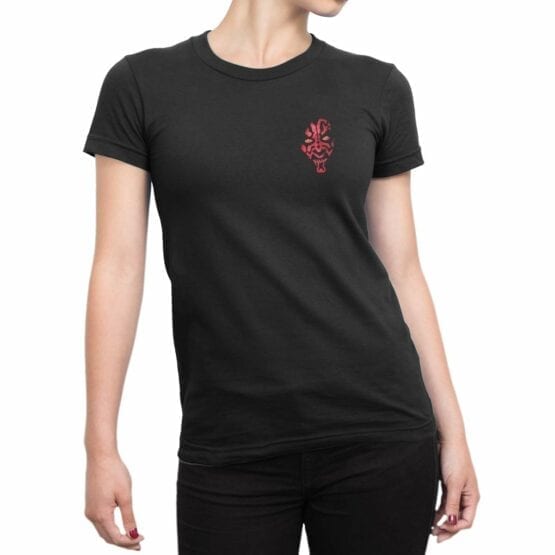 Star Wars T-Shirt "Darth Maul". Womens Shirts.