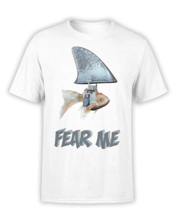 Funny T-Shirt "Fear Me". Mens Shirts.