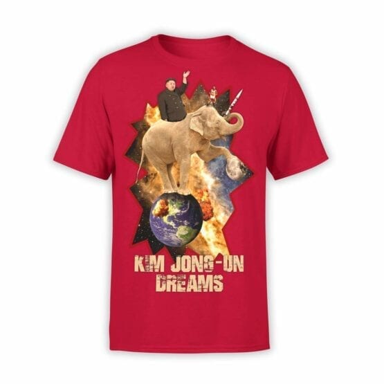 Funny T-Shirts "Kim Jong Un". Mens Shirts.