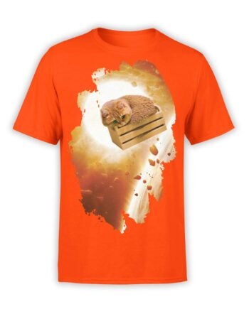 Cute Shirts "Kitten in Space". Mens Shirts.