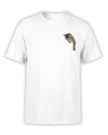 Cute T-Shirts "Kitty". Mens Shirts.