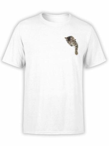 Cute T-Shirts "Kitty". Mens Shirts.