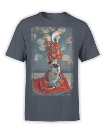 Art T-Shirts "Claude Monet. La Japonaise". Mens Shirts.