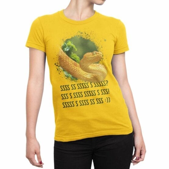 Funny T-Shirts "Snake's Story". Shirts.
