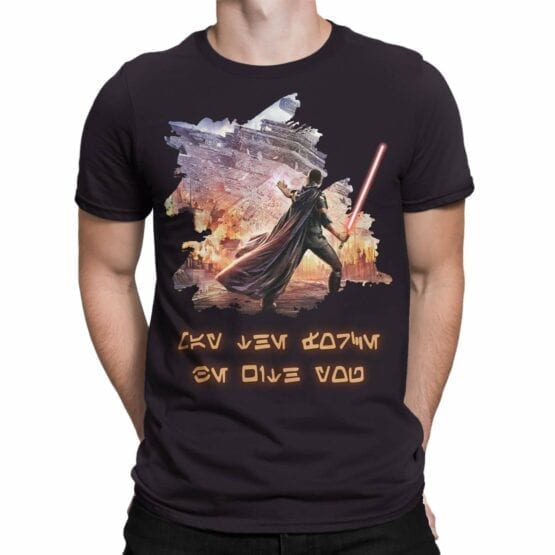 Star Wars T-Shirt "The Force". Mens Shirts.