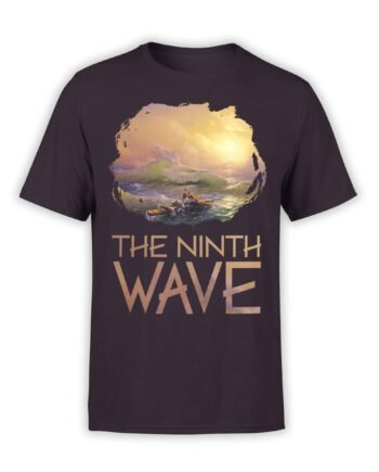Art T-Shirts "Aivazovsky. The Ninth Wave". Mens Shirts.