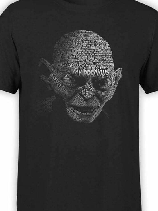0134 Lord of the Rings T Shirt Gollum Front Color