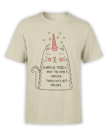 Funny T-Shirts "Be Unicorn" unisex t-shirts