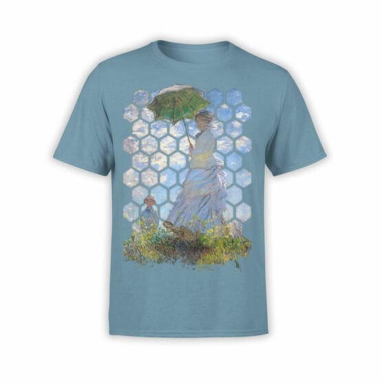Art T-Shirts "Claude Monet. Madame Monet and Her Son". Claude Monet T-Shirts.