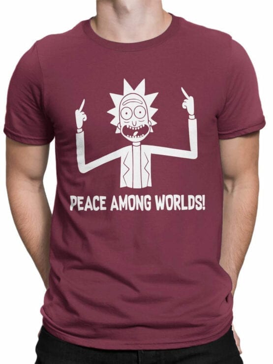 0167 Rick and Morty Rick Peace Front Man
