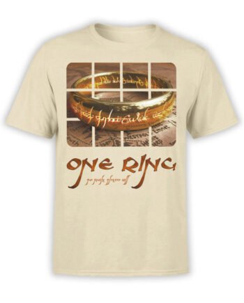 0171 Lord of the Rings T Shirt One Ring Front