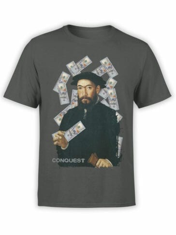 Cool T-Shirts "Rich Conquistador" Creative t-shirts