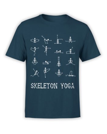 Cool T-Shirts "Sceleton Yoga" Creative t-shirts