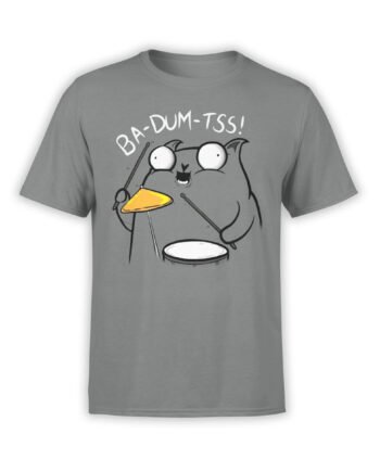 Funny T-Shirts "Ba Dum Tss". Cool T-Shirts.