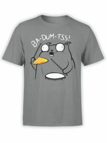 Funny T-Shirts "Ba Dum Tss". Cool T-Shirts.