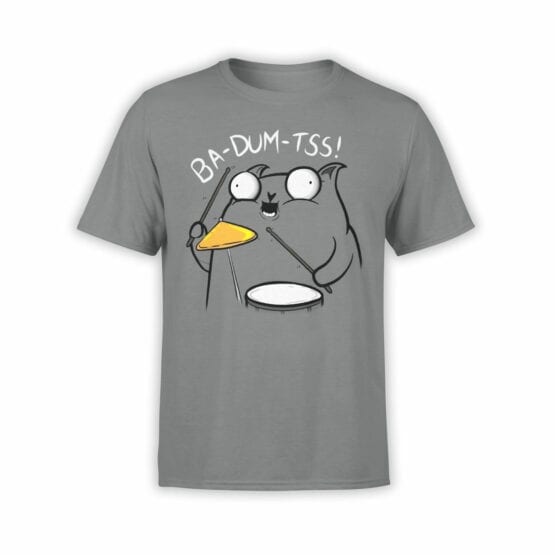 Funny T-Shirts "Ba Dum Tss". Cool T-Shirts.