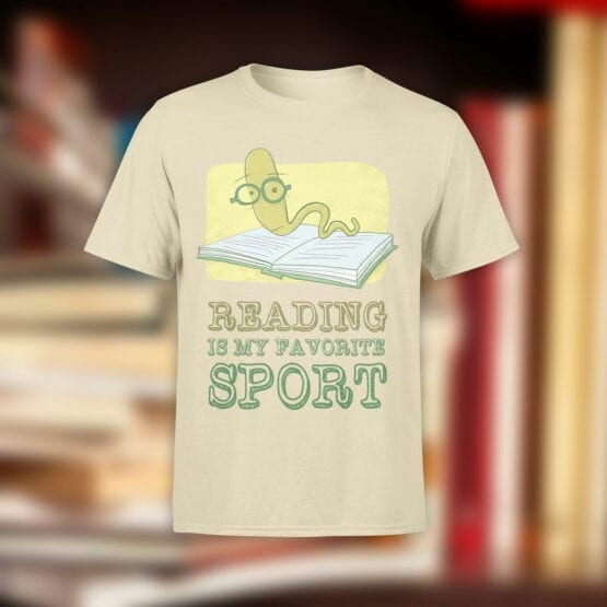Cool T-Shirts "I Love Reading". Funny T-Shirts.