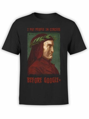 Funny T-Shirts "Dante Alighieri". T-Shirts.