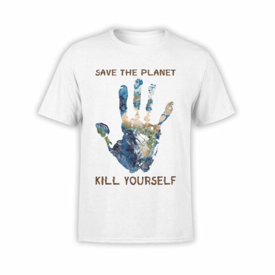 Funny T-Shirts "Save The Planet". Cool T-Shirts.