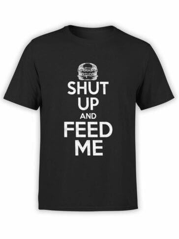 Funny T-Shirts "Feed Me". Cool T-Shirts.