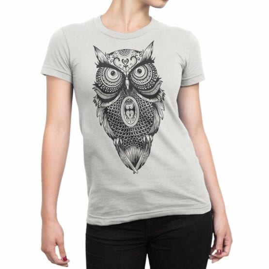 Art T-Shirts "Owl". Cool T-Shirts.