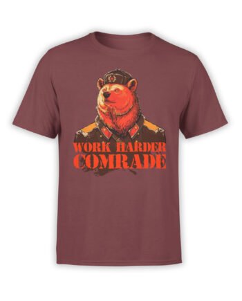 Funny T-Shirts "Work Harder". Cool T-Shirts.