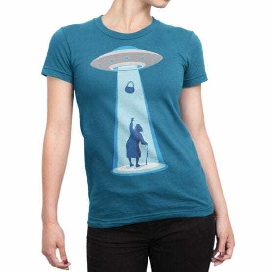 Funny T-Shirts "UFO". Cool T-Shirts.