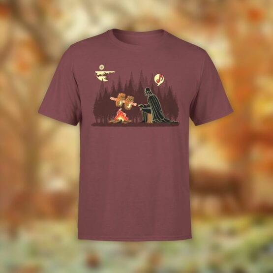 Star Wars T-Shirt "Darth Vader Grilling Ewoks". Funny T-Shirts.