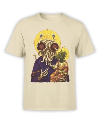 Funny T-Shirts "Flying Spaghetti Monster". Cool T-Shirts.