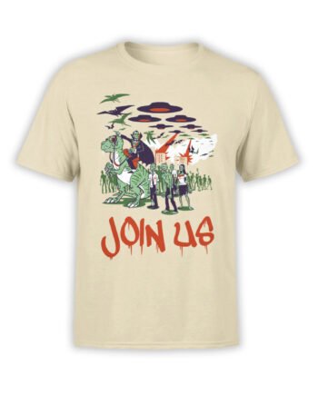Funny T-Shirts "Join Us". Cool T-Shirts.