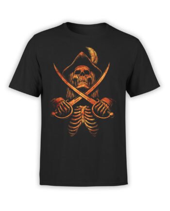 Pirate T-Shirt "Pirate Skeleton". Cool T-Shirts.