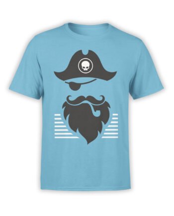 Pirate T-Shirt "Pirate Beard". Cool T-Shirts.