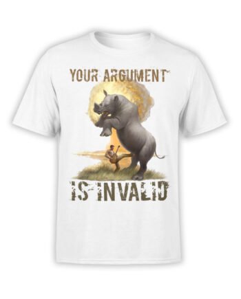 Crazy T-Shirts "Argument". Funny T-Shirts.