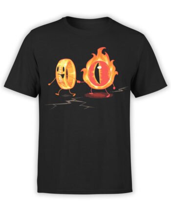 0316 Lord of the Rings T Shirt Friendship Front