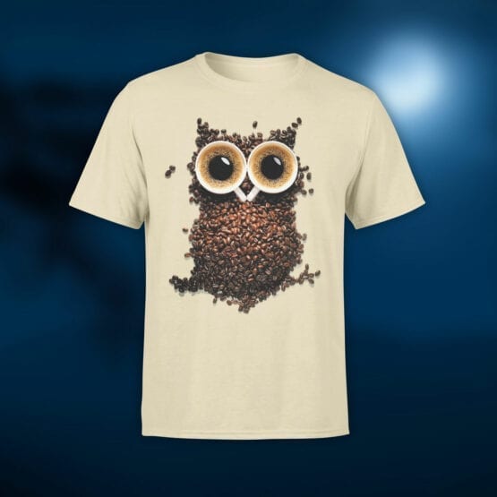 Cool T-Shirts "Coffee Owl"