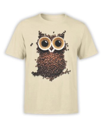 Cool T-Shirts "Coffee Owl"