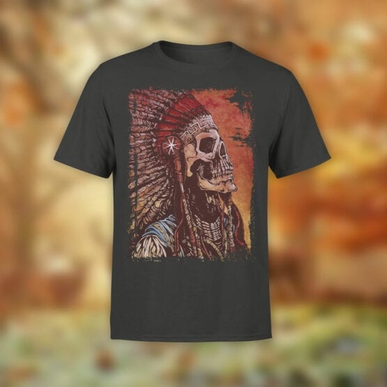 Skull T-Shirt "Indian"