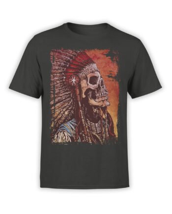 Skull T-Shirt "Indian"