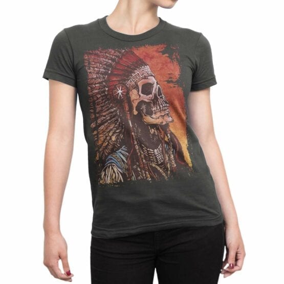 Skull T-Shirt "Indian"