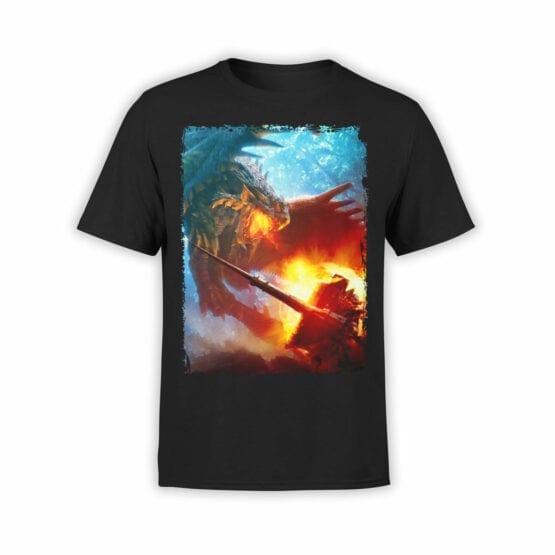 Cool T-Shirts "Dragon vs Knight"
