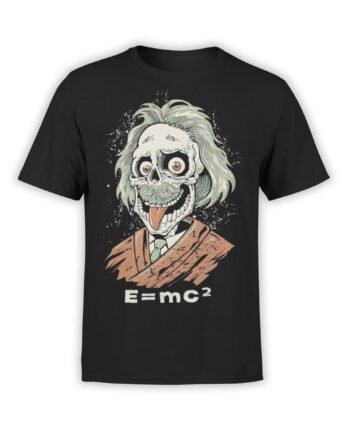 Funny T-Shirts "Zombie Einstein". Cool T-Shirts.