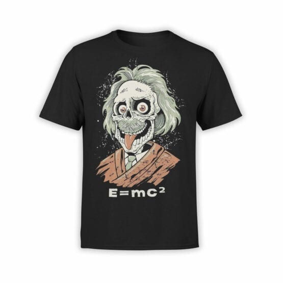 Funny T-Shirts "Zombie Einstein". Cool T-Shirts.